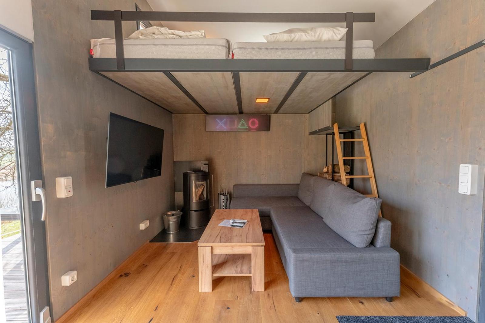 Вилла Tinyhousebeidresden 3 Fuer 2 - 7 Personen, Naehe Saechsische Schweiz, Dresden, Mit Badeteich Grossharthau Экстерьер фото
